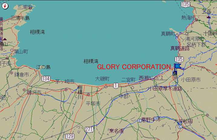 map sagamiwan